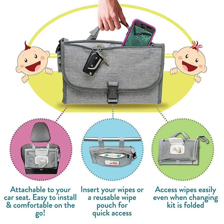 SwiftChange™ Travel Diaper Station